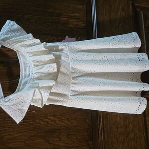 White Toddler Dress